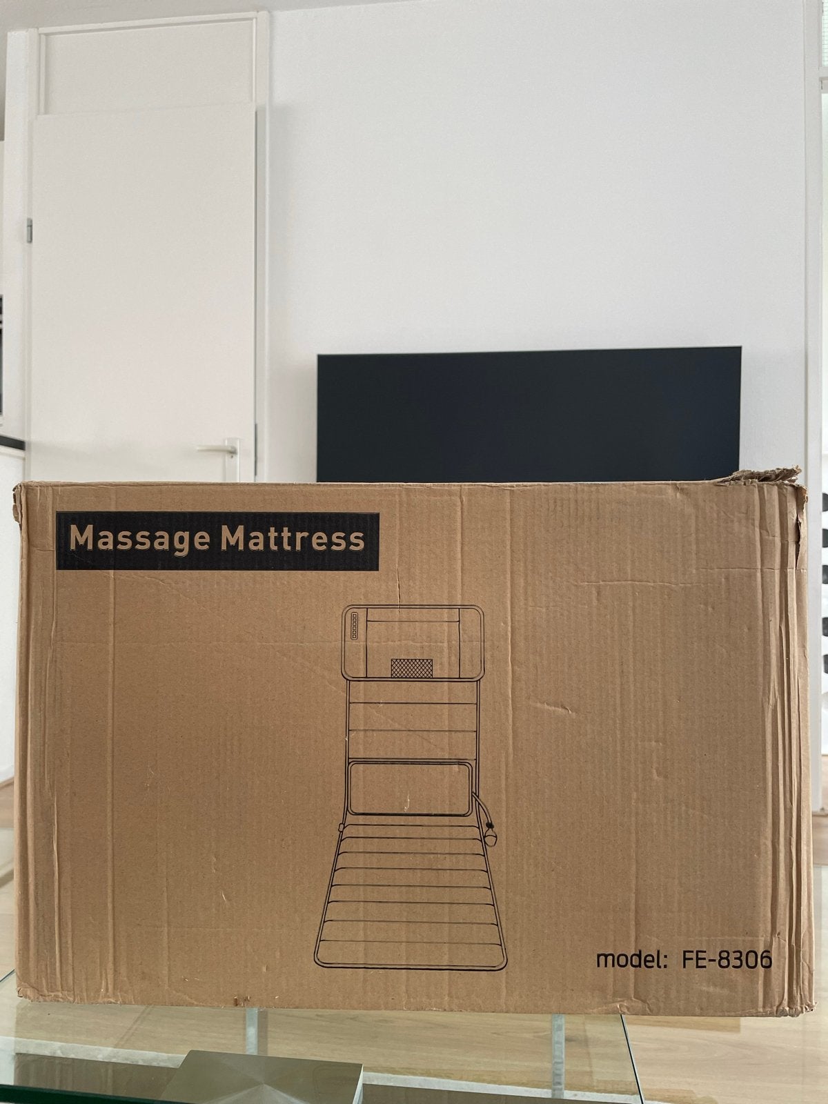Massage Matras FE-8306 - Nieuw in doos, Sport en Fitness, Massageproducten, Ophalen of Verzenden, Zo goed als nieuw, Massagestoel of Kussen