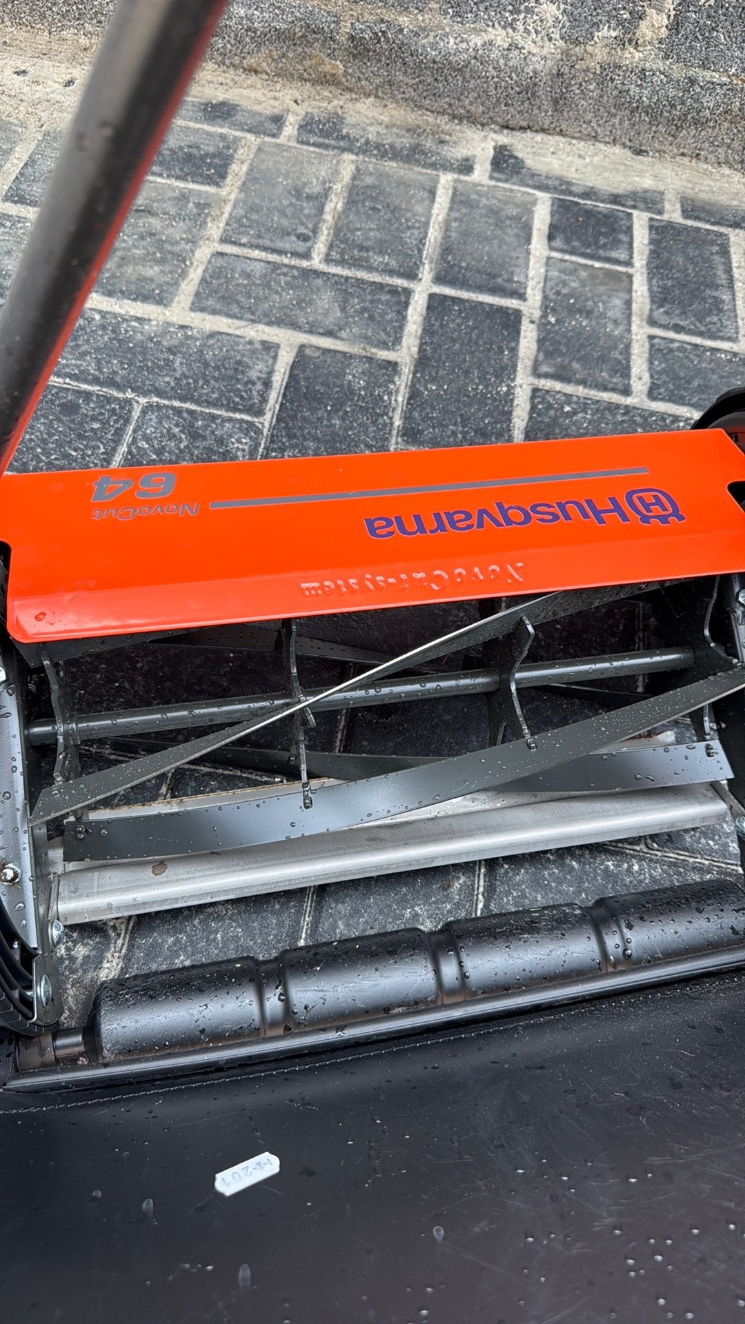 Nieuwe Husqvarna handmaaier, Ophalen, ., 50 cm of meer, Kooimesmaaier