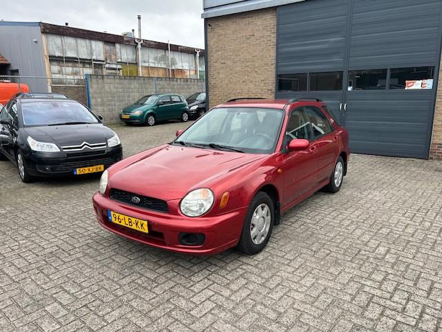 Subaru Impreza Plus 1.6 TS AWD, Auto's, Gebruikt, Zwart, Handgeschakeld, Vierwielaandrijving