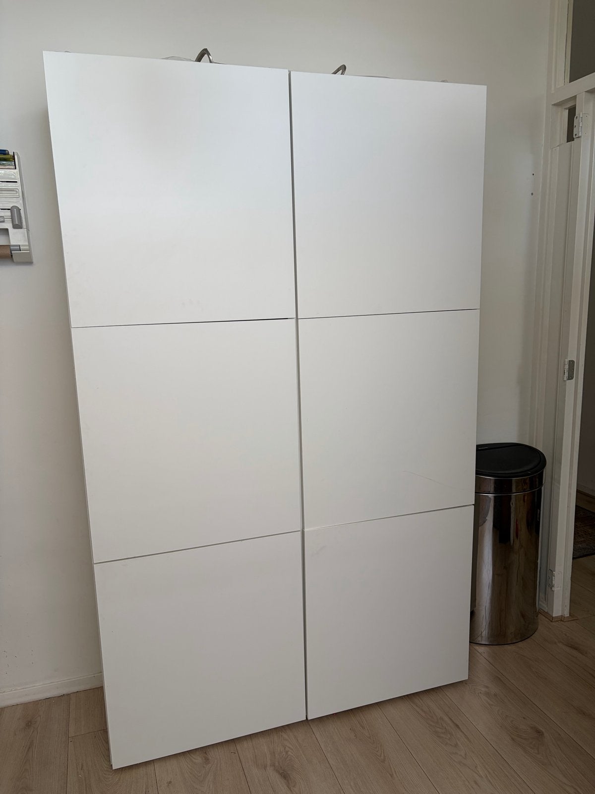 Witte kast voor keuken of kamers - 120x175 cm, D:43 cm, Ophalen, Zo goed als nieuw