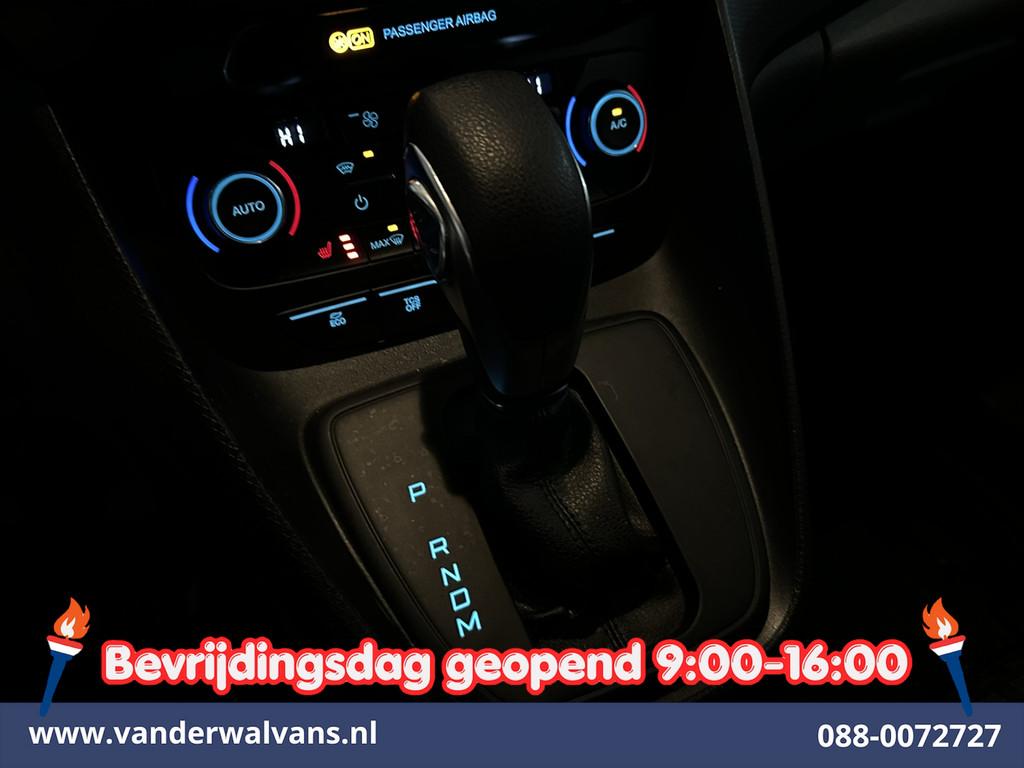 Ford Transit Connect 1.5 EcoBlue 120pk Automaat L2H1 inricht, Auto's, Bestelauto's, Stof, Gebruikt, 4 cilinders, Bedrijf