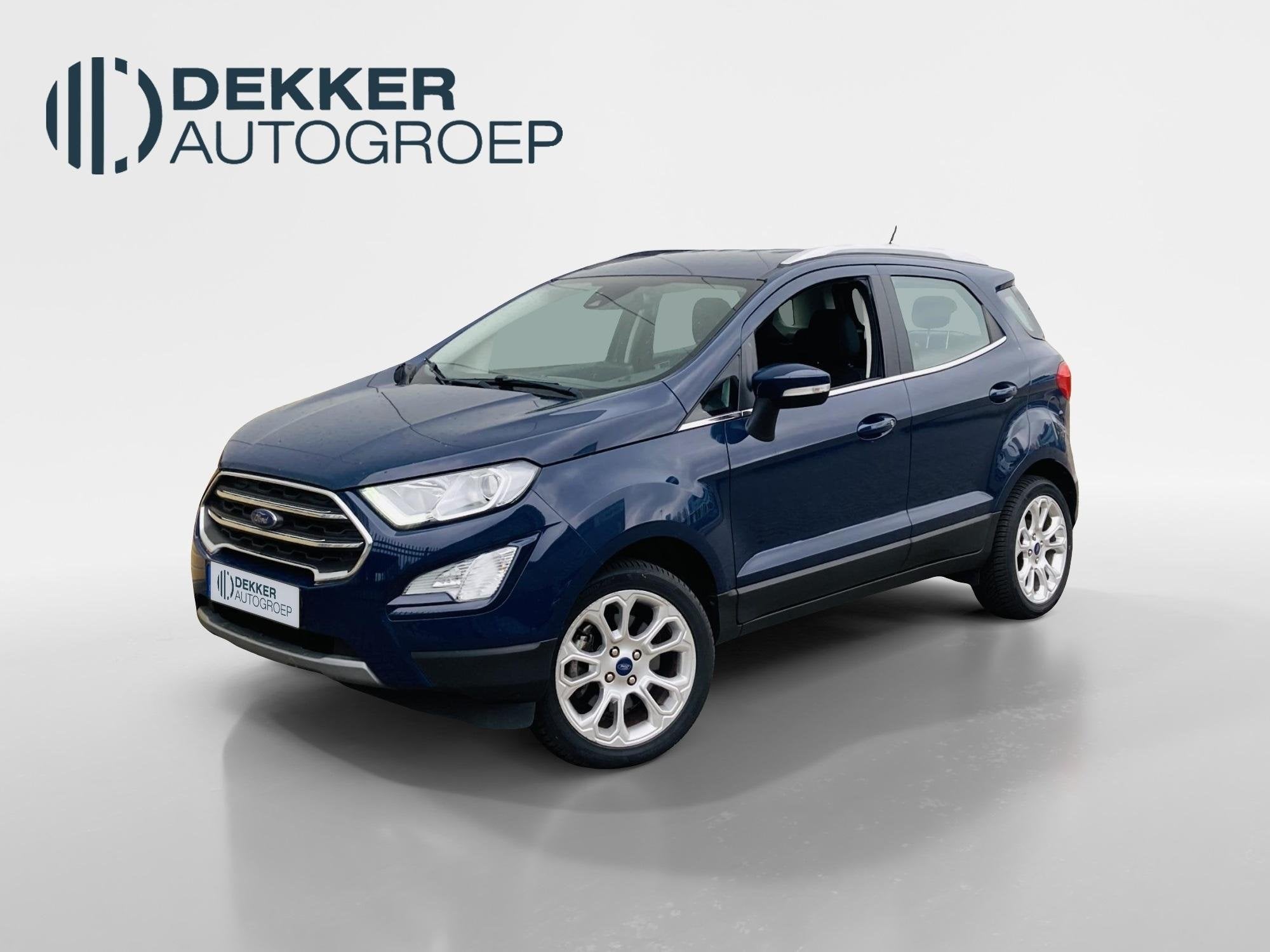 Ford EcoSport 1.0 EcoBoost Titanium Afneembare Trekhaak - Na, Auto's, Voorwielaandrijving, 125 pk, Gebruikt, Ecosport