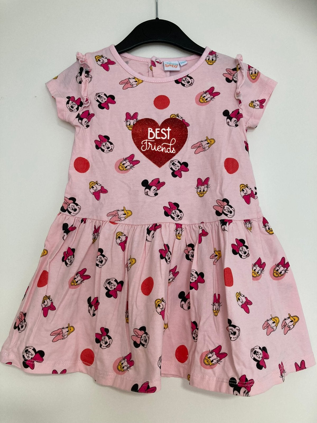 Schattig Disney Baby jurkje Minnie & Daisy maat 92, Ophalen of Verzenden, Zo goed als nieuw, Meisje, Jurk of Rok