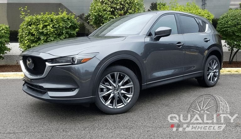 5x114,3 19 inch Mazda CX-5 Velgen + Banden 225/55/19 225/55R, 19 inch, Gebruikt, -, -