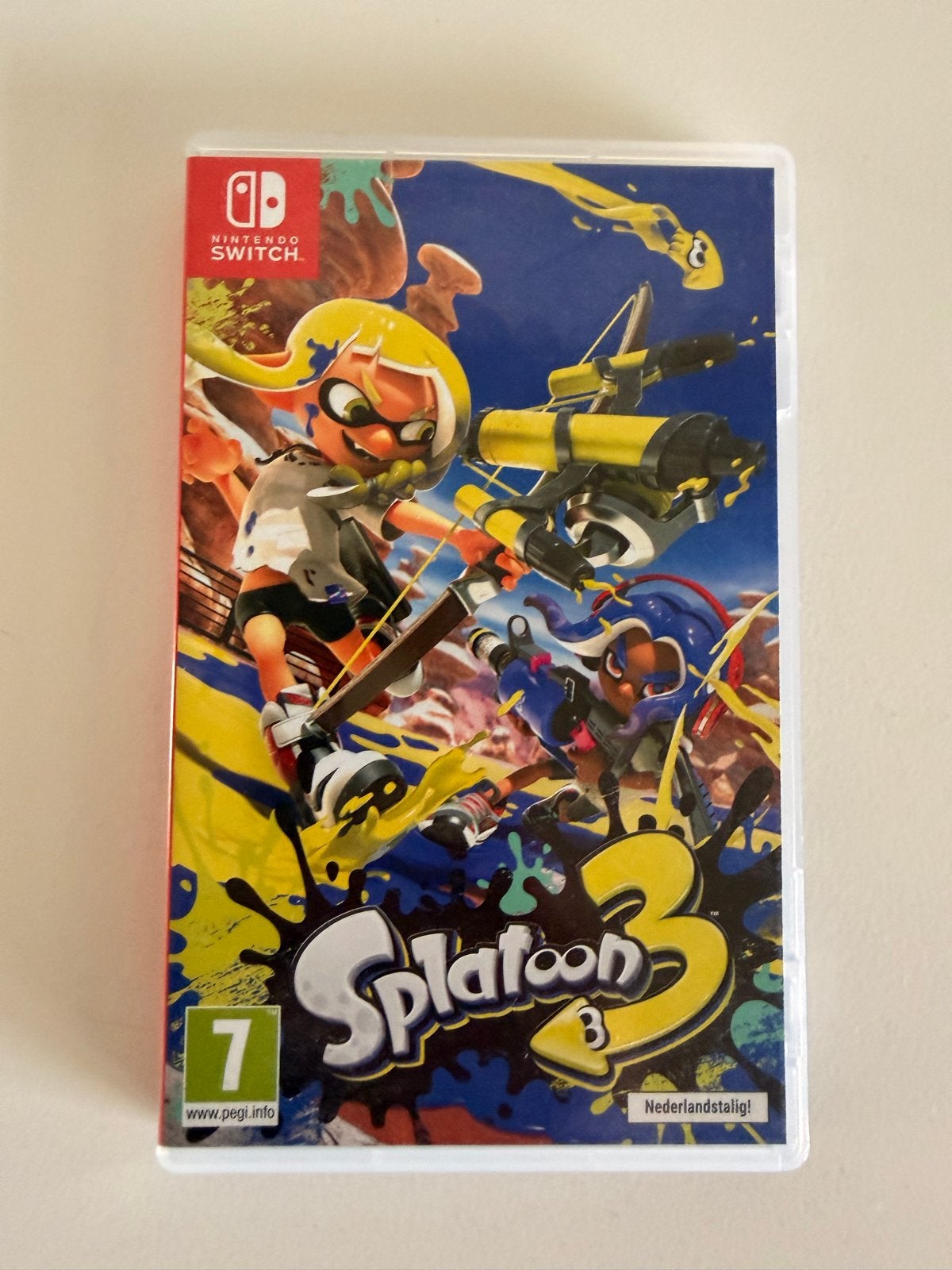 Splatoon 3 - Nintendo Switch (Nederlandstalig), Spelcomputers en Games, Games | Nintendo Switch, Zo goed als nieuw, Shooter, 3 spelers of meer