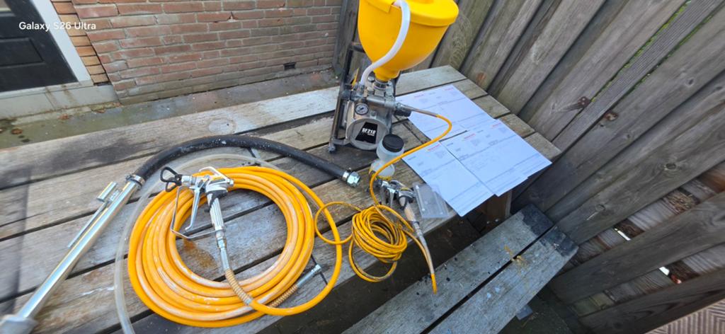 Wagner SF21 Pro Super Finish met slangenset, Ophalen of Verzenden