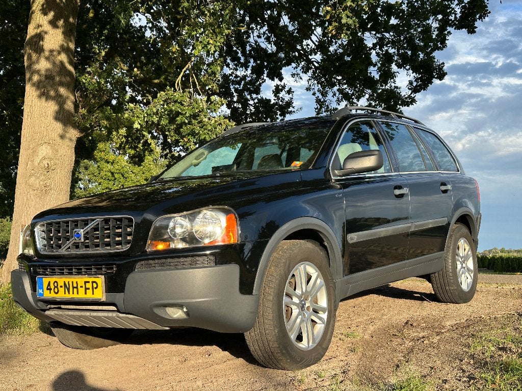Volvo XC90 2.9, youngtimer 2003, versnellingbak gereviseerd, Auto's, Beige, 138 €/maand, 7 stoelen, 272 pk