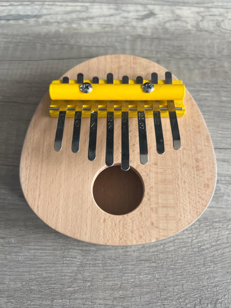 Duimpiano Kalimba - Houten Muziekinstrument met 8 Toetsen, Ophalen of Verzenden, Zo goed als nieuw