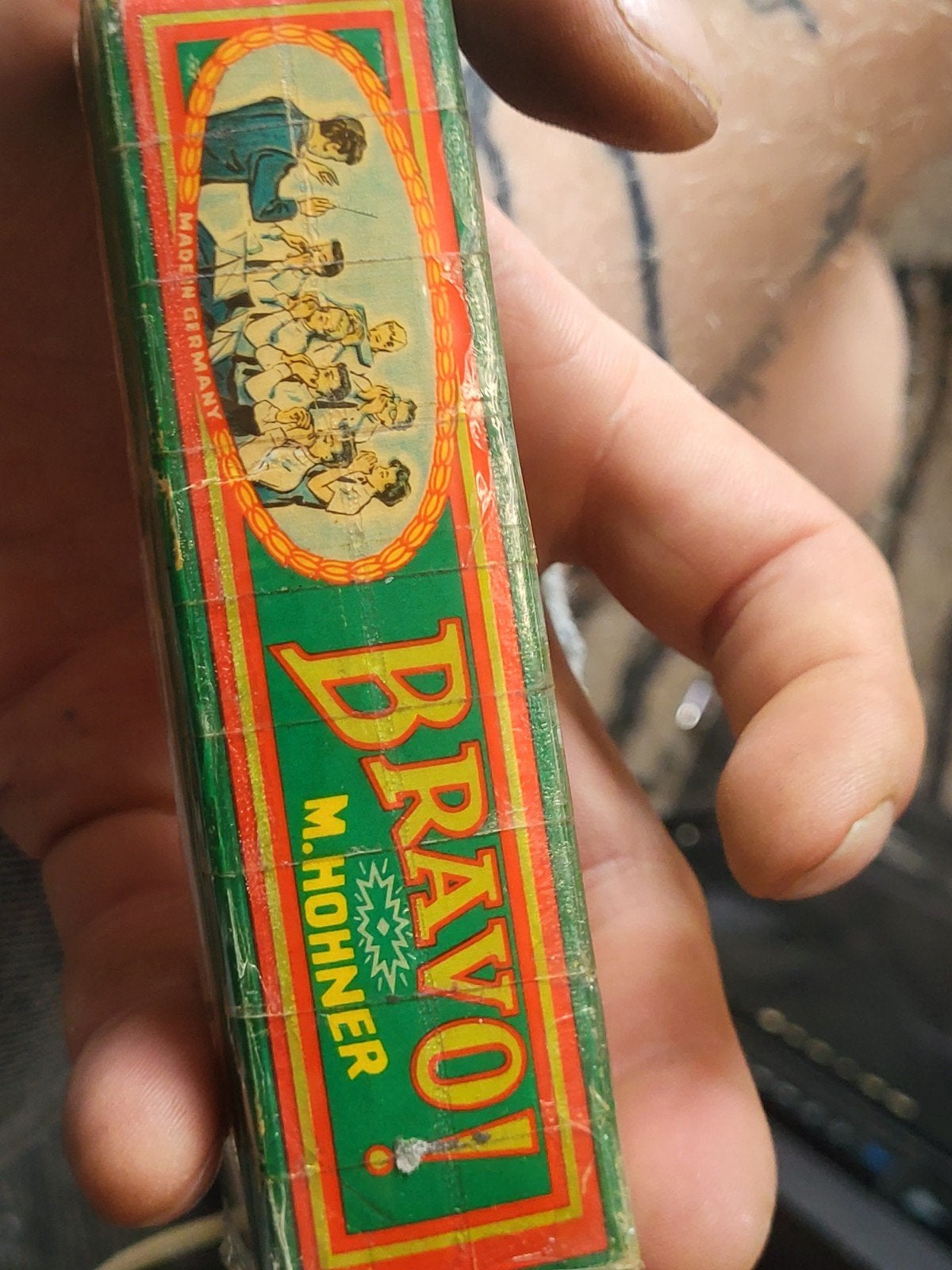 Vintage Hohner Bravo Mondharmonica - Made in Germany, Ophalen of Verzenden