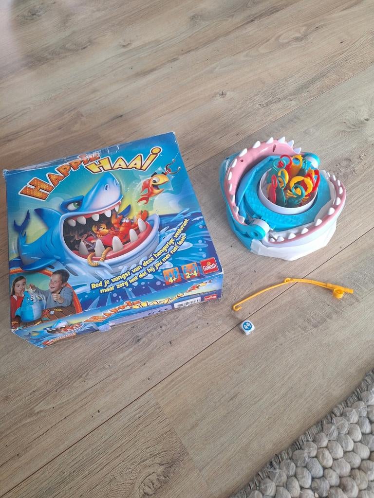 Goliath Happy Haai Gezelschapsspel, Hobby en Vrije tijd, Gezelschapsspellen | Bordspellen, Een of twee spelers, Ophalen of Verzenden