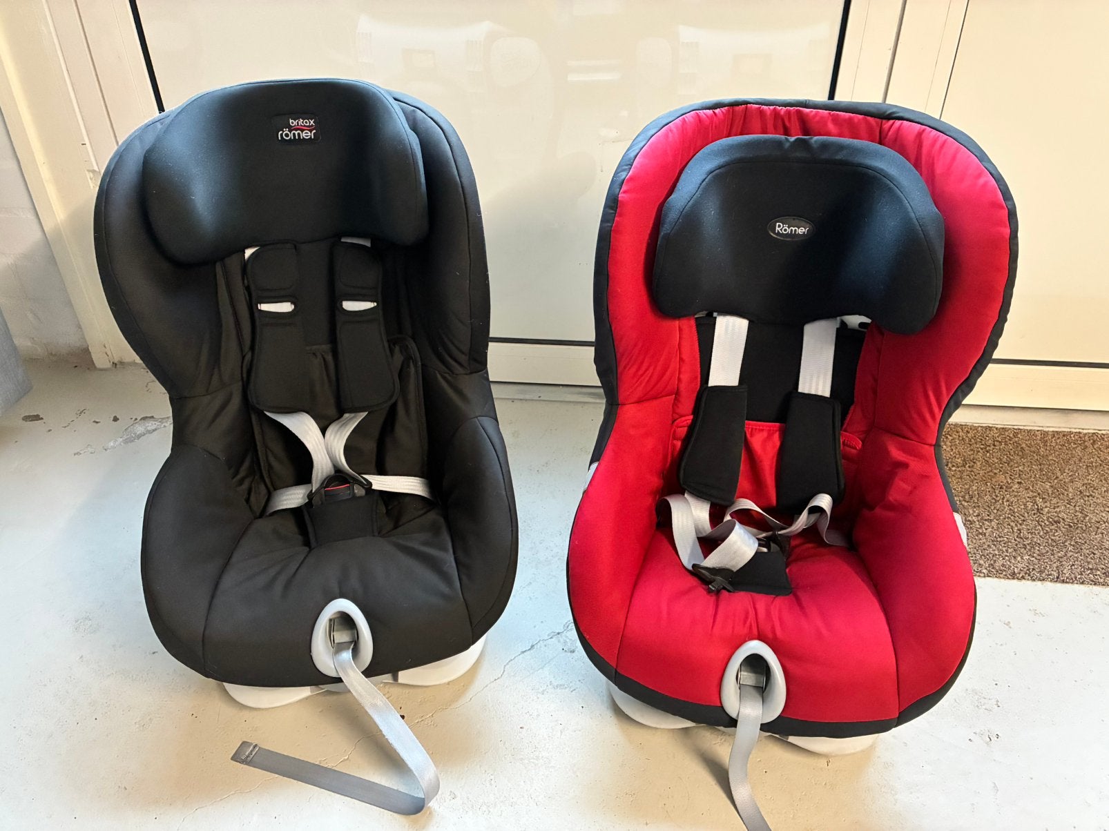 Twee Britax Römer King II kinderstoelen, Ophalen, Romer, Autogordel, 9 t/m 18 kg