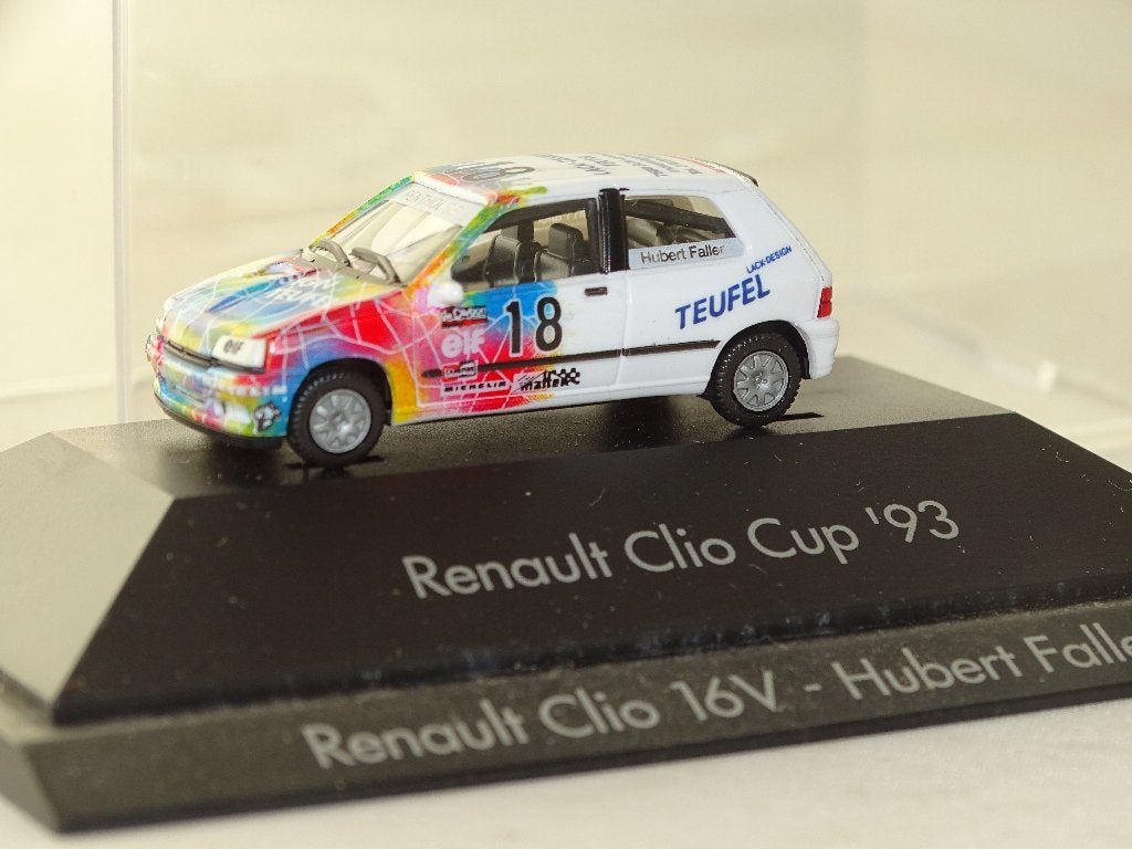 1/87 Herpa Renault Clio Cup, Ophalen of Verzenden, Nieuw, Auto, Herpa