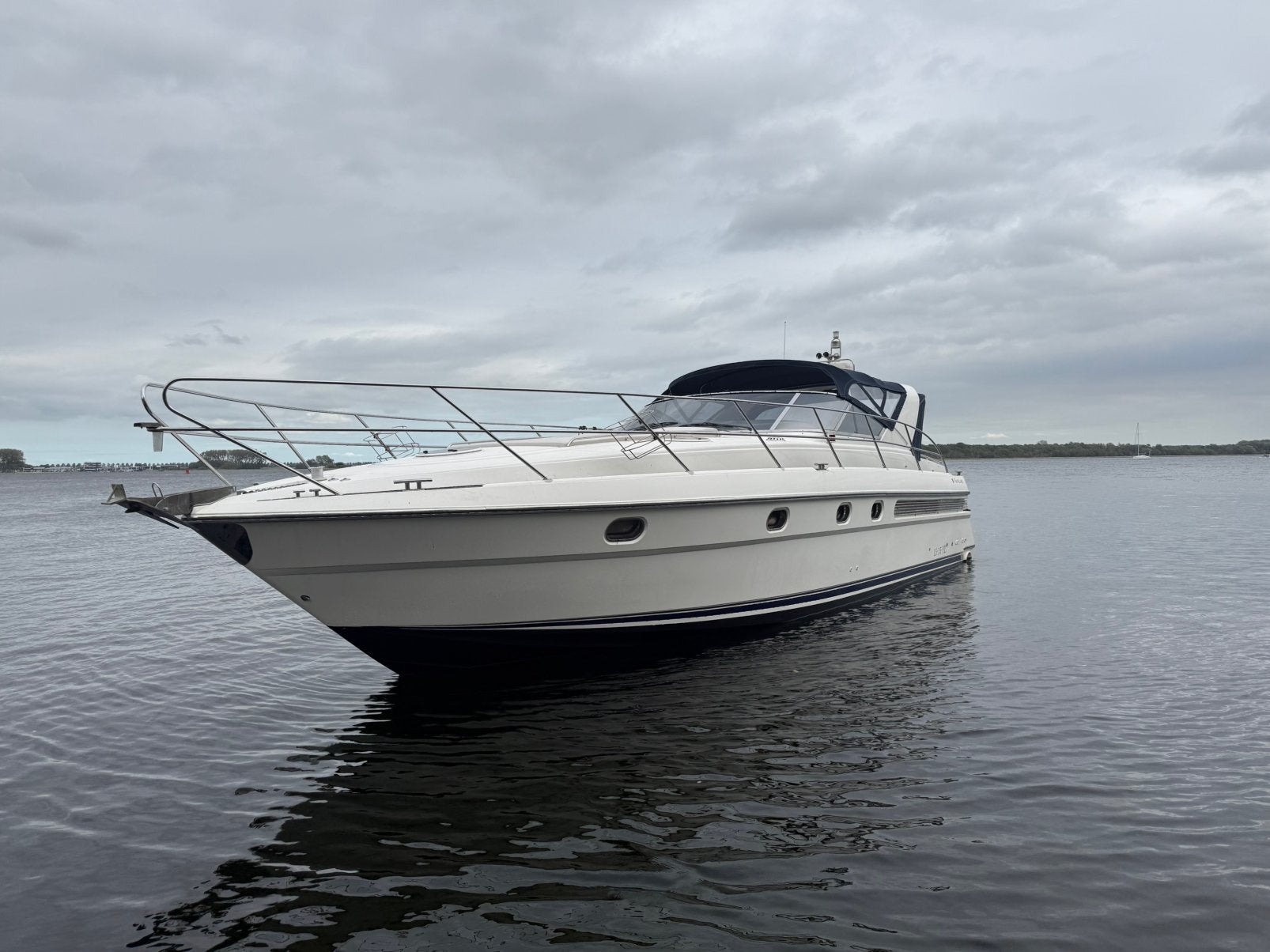 Fairline Targa 41 2X Volvo 435PK Vaste as Agregaat Boeg/hek, Watersport en Boten, Ophalen, Overige merken, Gebruikt, Binnenboordmotor