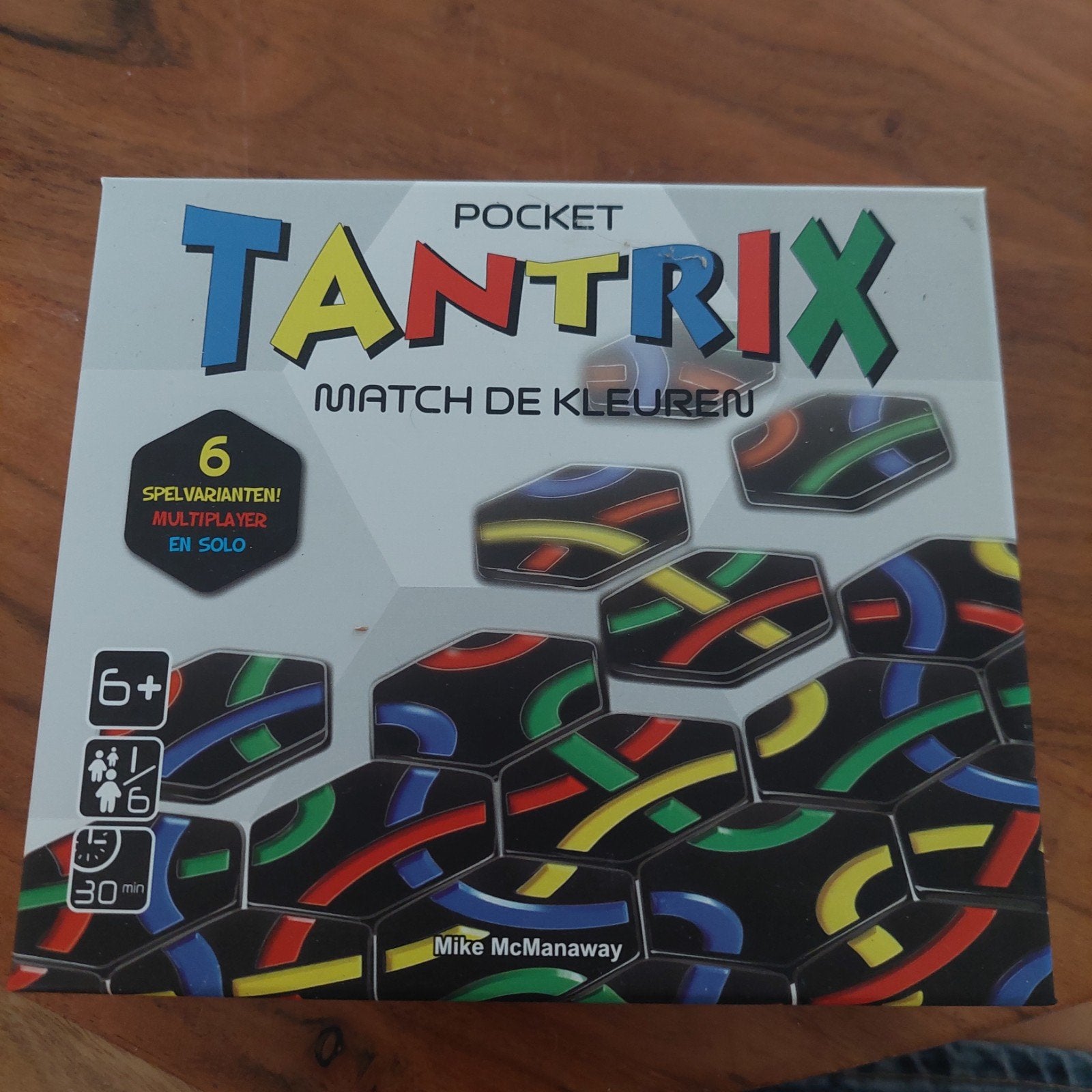 Pocket Tantrix: Match de Kleuren - Strategisch Puzzelspel, Ophalen, Mike McManaway, Gebruikt, Vijf spelers of meer