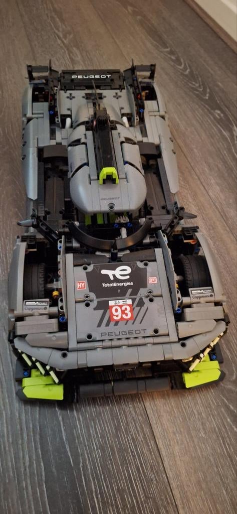 Lego Peugeot 9x8 Le Mans hybrid hypercar, Ophalen, Zo goed als nieuw