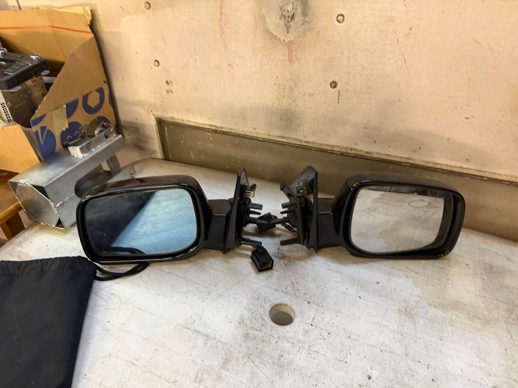 Buitenspiegels voor BMW E46 - Zwart (Set van 2), Auto-onderdelen, Spiegels, Ophalen of Verzenden, Gebruikt, BMW