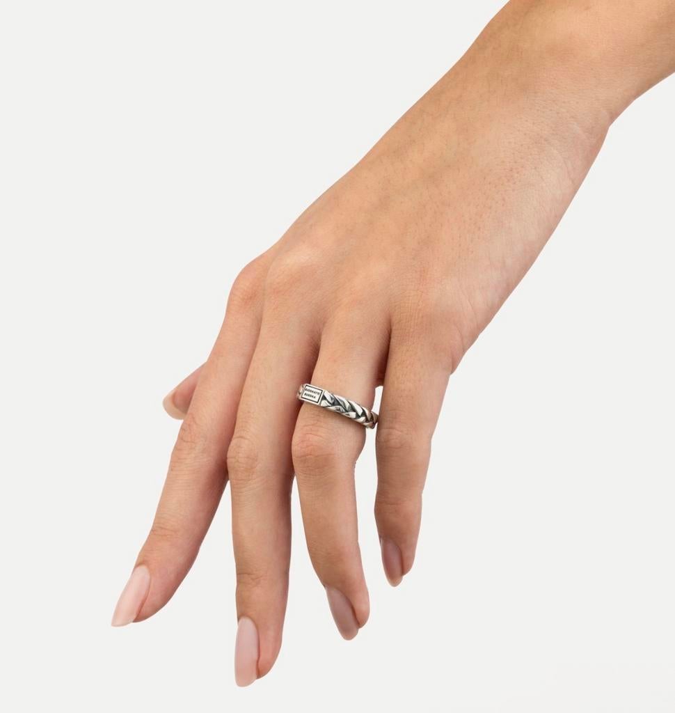 Buddha to Buddha George Small Ring - Zilver, Sieraden, Tassen en Uiterlijk, Ringen, Zo goed als nieuw, Dame of Heer, Kleiner dan 17