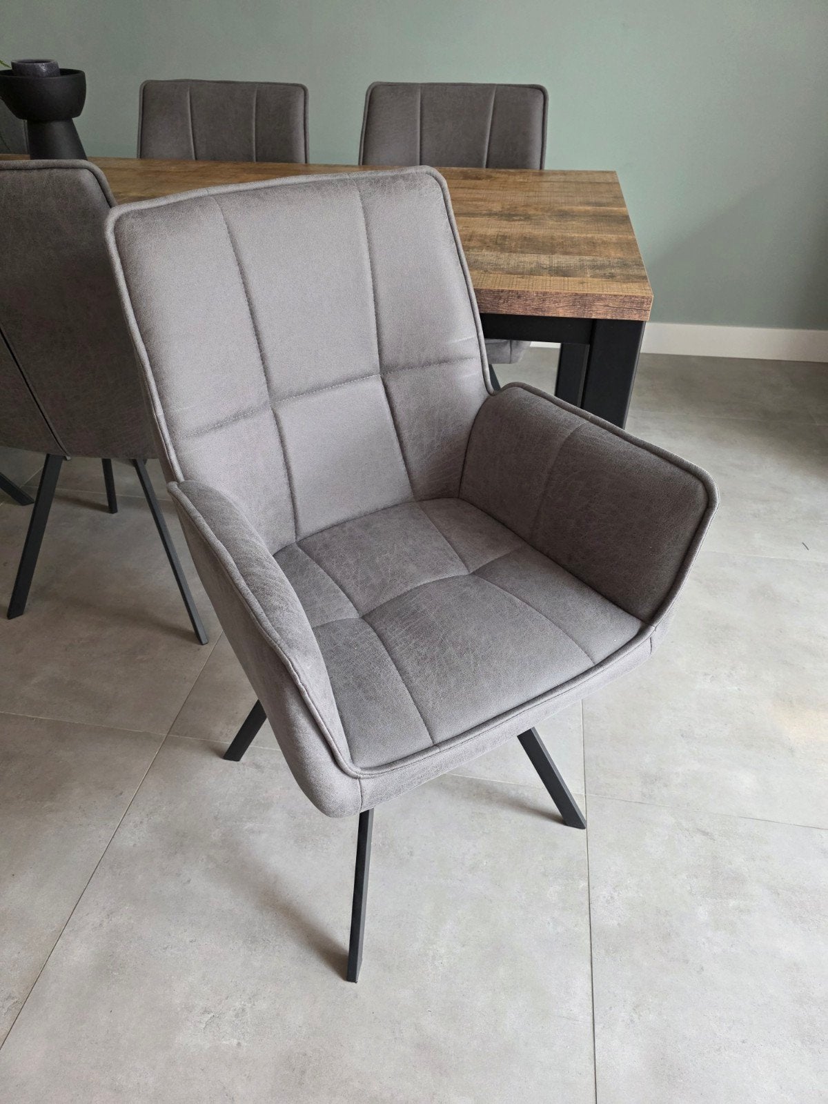 6x Eetkamerstoel Seven van HUUS - Zo goed als nieuw, Huis en Inrichting, Ophalen, Zo goed als nieuw, Vijf, Zes of meer stoelen