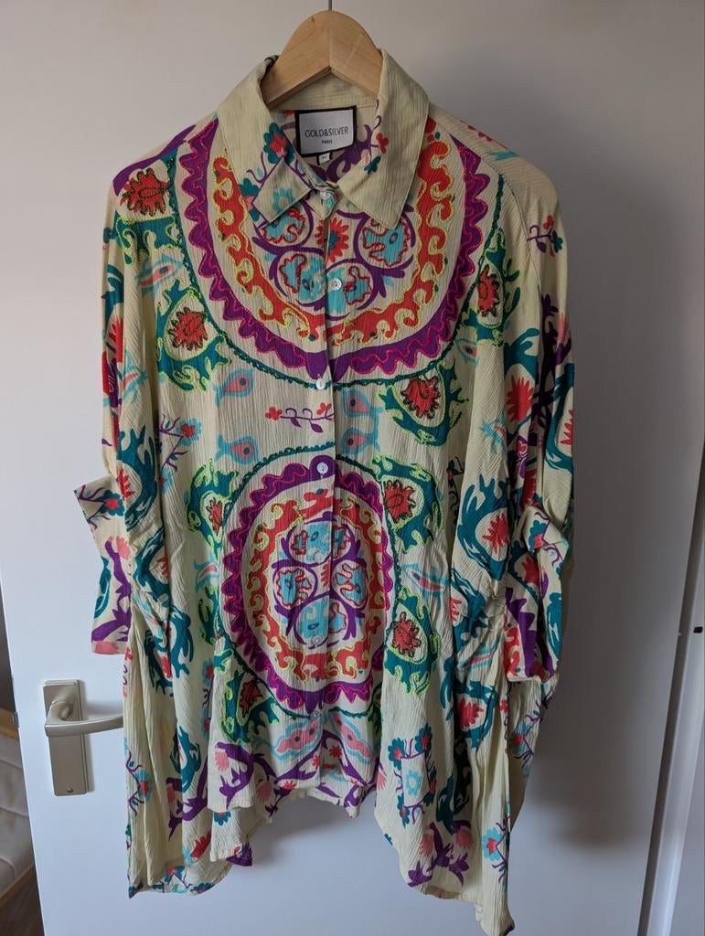 Vrolijke blouse van Gold and Silver, Kleding | Dames, Ophalen of Verzenden, Zo goed als nieuw, Blouse of Tuniek
