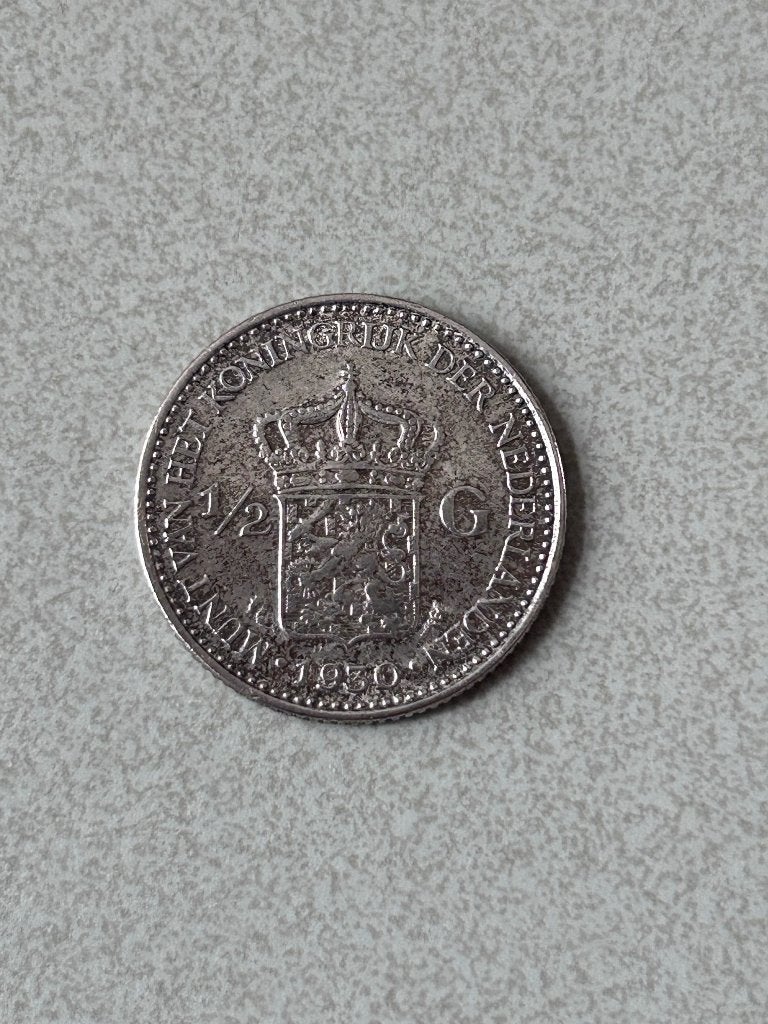 Halve guldens, halve centen en munten 1948, Postzegels en Munten, Zilver, Koningin Wilhelmina, Losse munt, Overige waardes