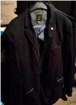 Mooi dikke Colbert Blazer jas donker dark Blauw STONES 56 XL, Kleding | Heren, Stones, Maat 56/58 (XL), Zo goed als nieuw, Verzenden