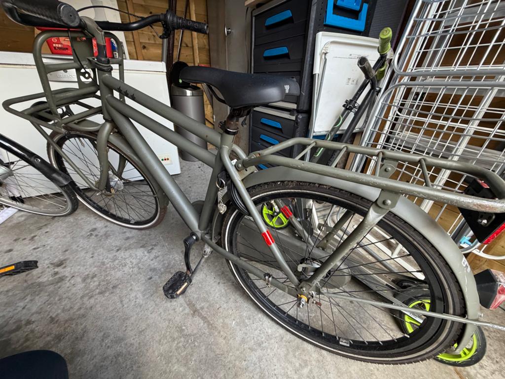 Cortina U4 Transportfiets 24 inch - Pastelgroen, Ophalen of Verzenden, Gebruikt, 24 inch
