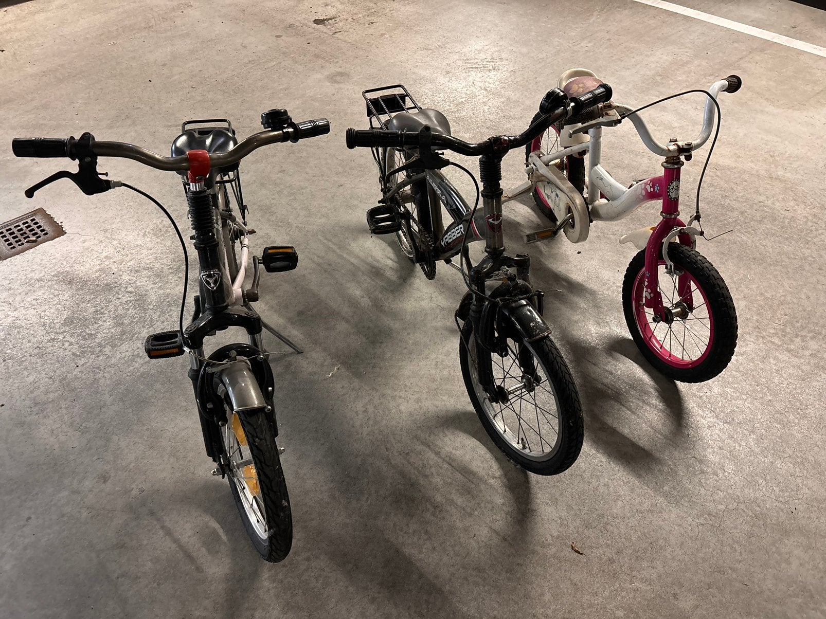 3 kinder fiets, Ophalen of Verzenden, Zo goed als nieuw, 20 inch of meer