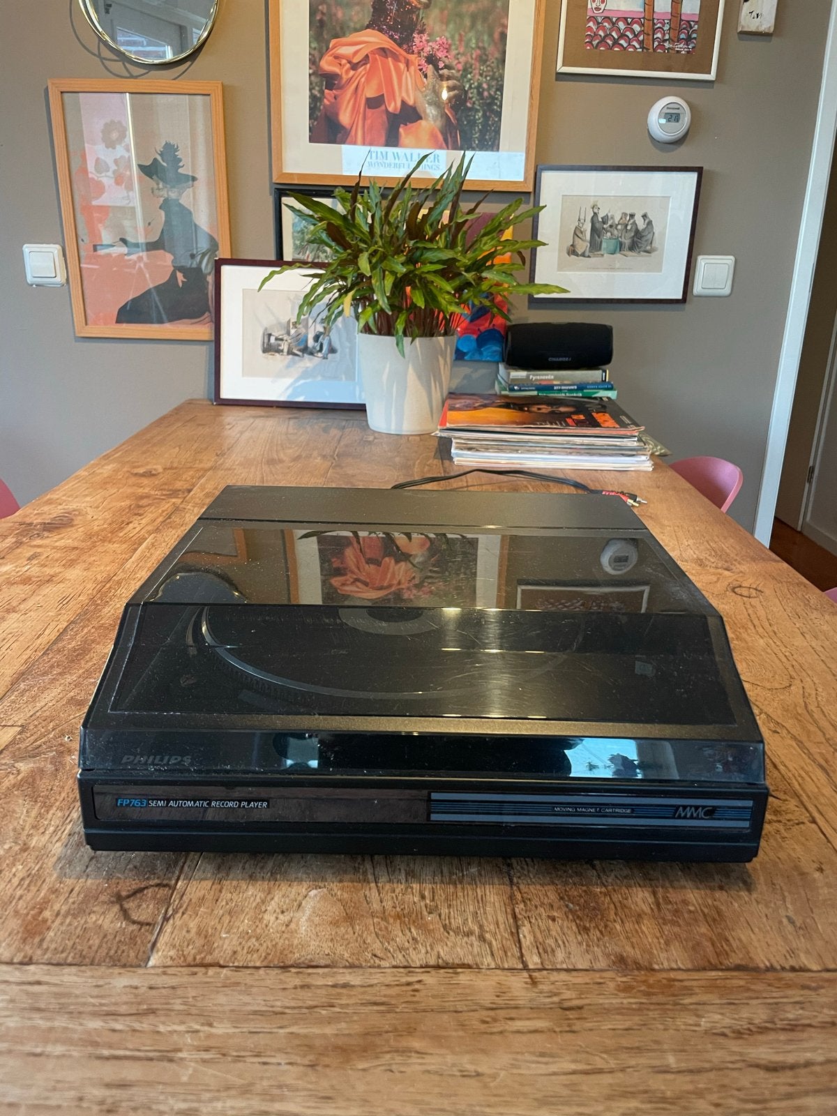 Philips FP763 semi-automatische platenspeler, Audio, Tv en Foto, Ophalen, Philips, Gebruikt, Automatisch