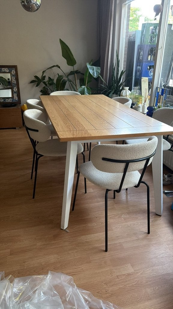 Actona Company eettafel – Scandinavisch design – 180 x 90 cm, Huis en Inrichting, Tafels | Eettafels, Ophalen, Gebruikt, Scandinavisch