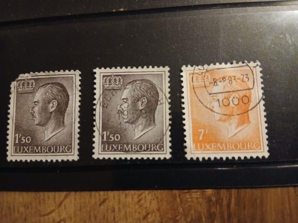 Postzegels Luxemburg, Ophalen of Verzenden, Luxemburg, Gestempeld