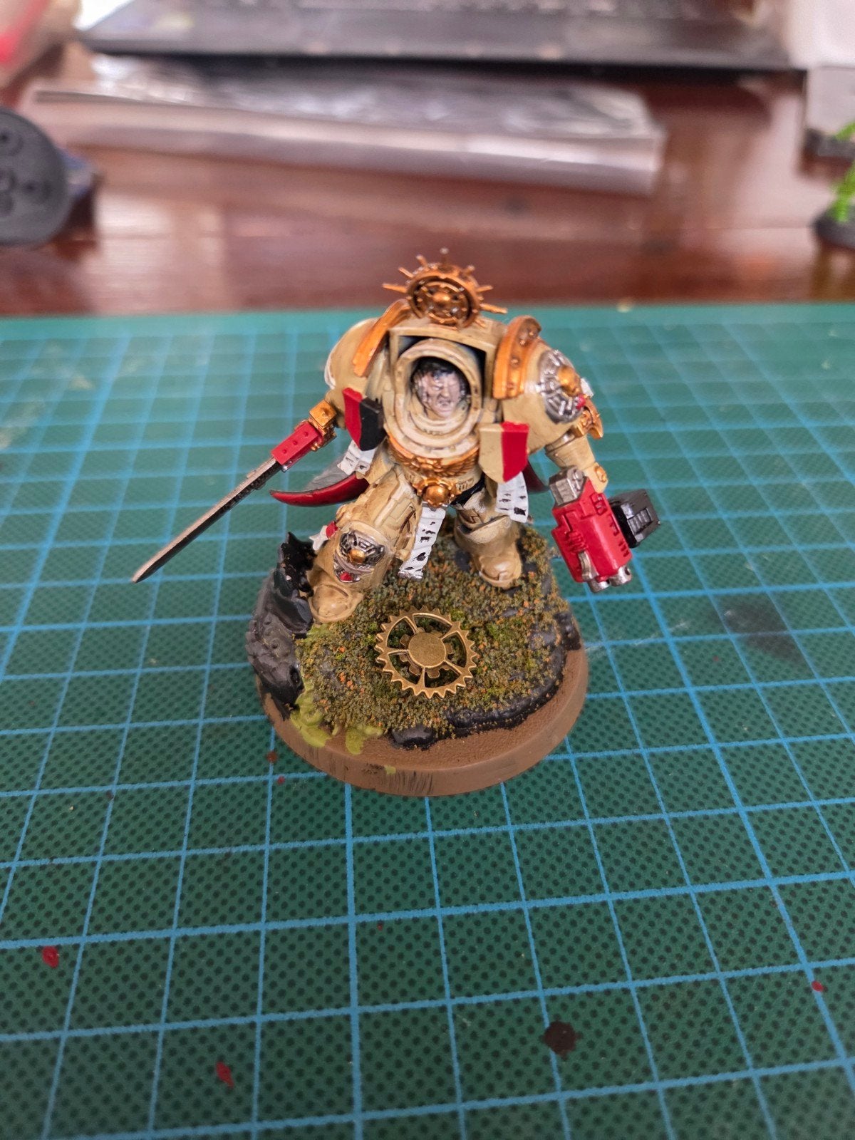 Captain in Terminator Armour (4), Ophalen of Verzenden, Zo goed als nieuw, Warhammer 40000