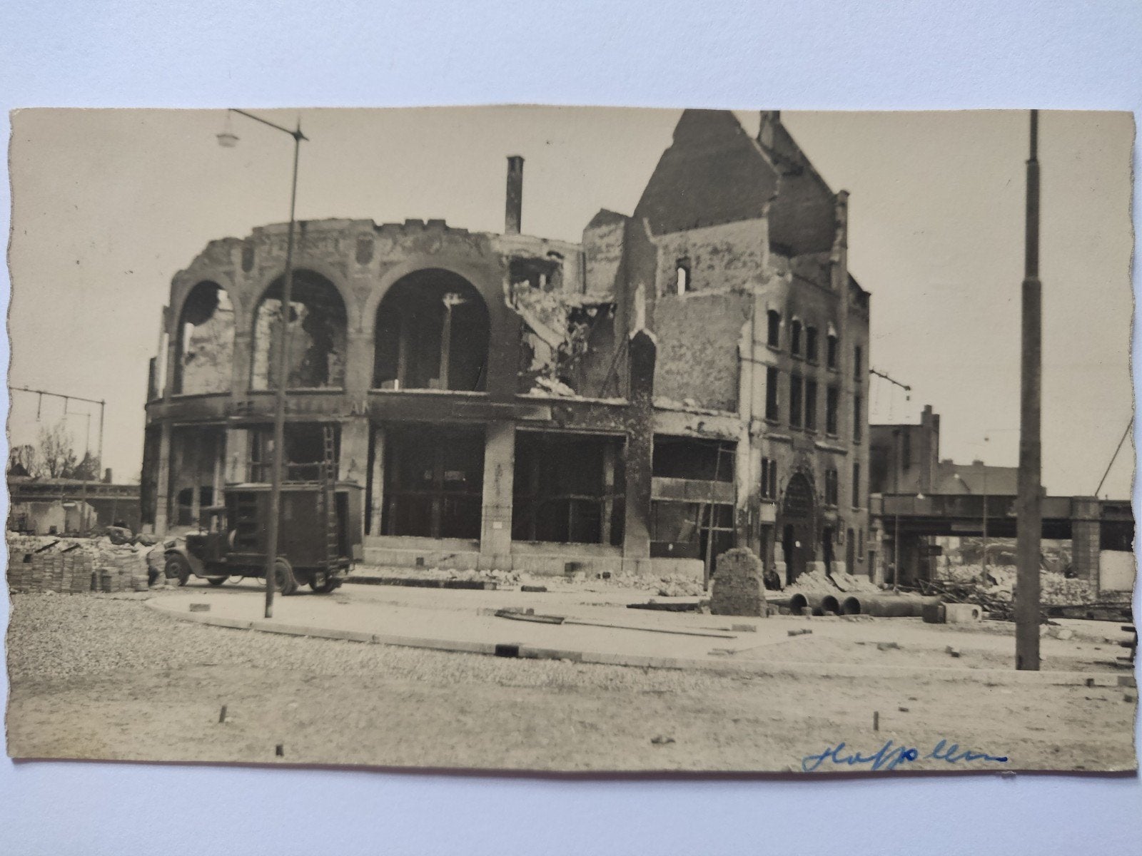 g17 rotterdam fotokaart hofplein, Verzamelen, Ophalen of Verzenden, 1920 tot 1940, Zuid-Holland