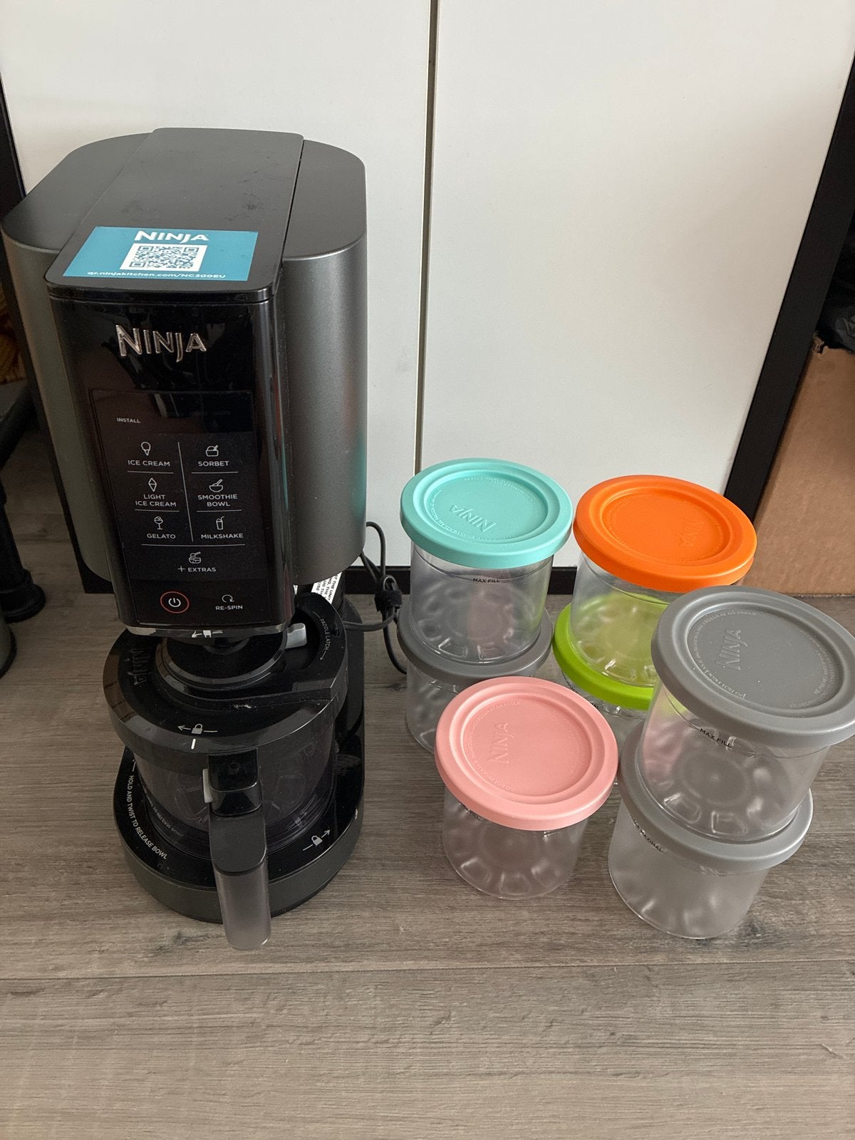 NINJA Creami 7-in-1 IJsmachine Zwart/grijs, Ophalen, Zo goed als nieuw