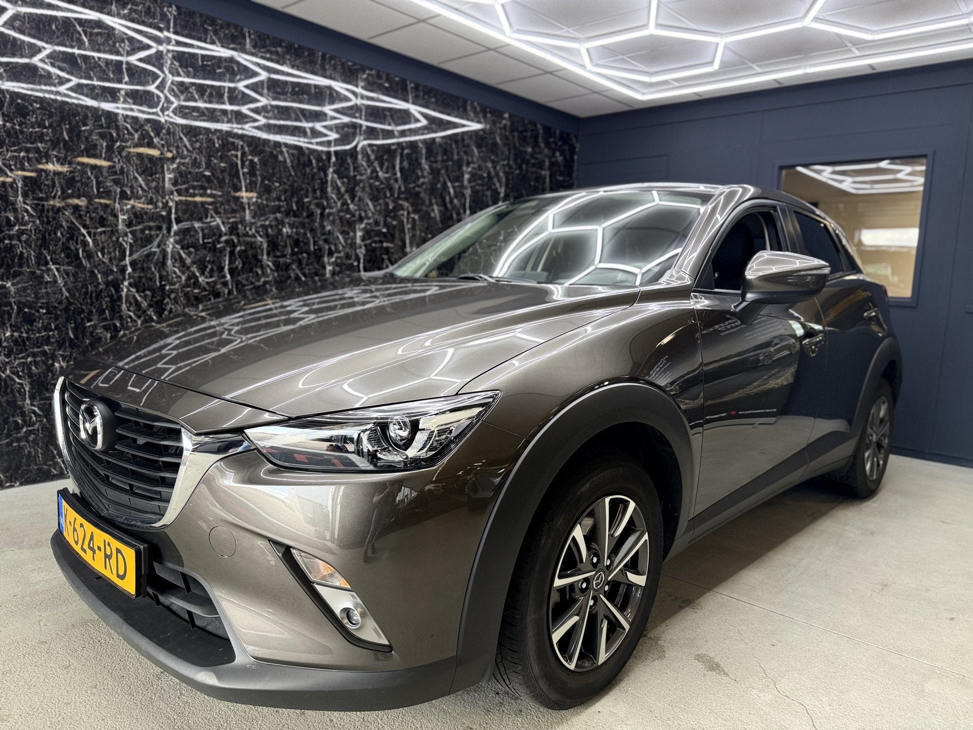 Mazda CX-3 2.0 SkyActiv-G 120 TS+ (bj 2018, automaat), Auto's, 1998 cc, 625 kg, 4 cilinders, Bruin