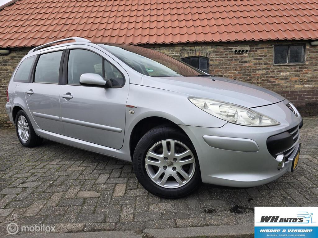 Peugeot 307 SW 1.6-16V Pack, Gebruikt, 715 kg, 7 stoelen, Origineel Nederlands