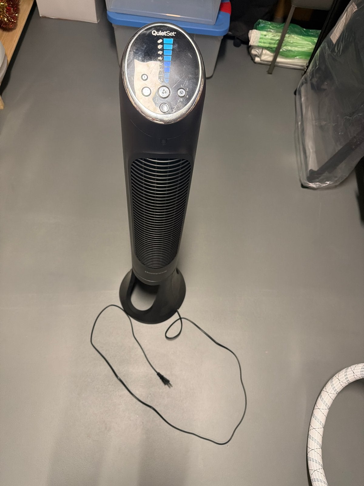 Honeywell QuietSet Torenventilator - met afstandsbediening, Ophalen of Verzenden, Gebruikt, Torenventilator
