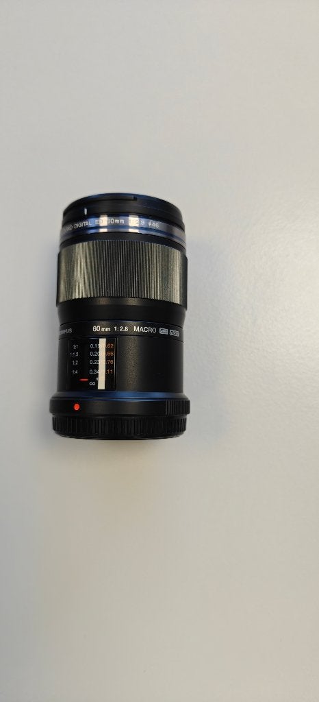 Olympus M.Zuiko 60mm f/2.8 Macro lens, Ophalen, Gebruikt, Micro Four Thirds, Olympus