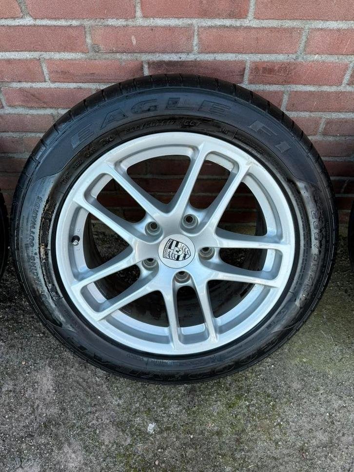 Originele Porsche boxster cayman S velgen 5x130 17? breedset, Auto-onderdelen, Banden en Velgen, Niet ingevuld, Gebruikt, Verzenden