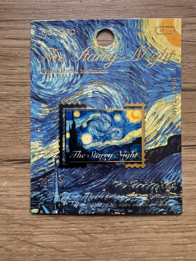 3 nieuwe metalen boekenleggers boek clips Vincent van Gogh, Verzamelen, Ophalen of Verzenden, Nieuw, Overige onderwerpen