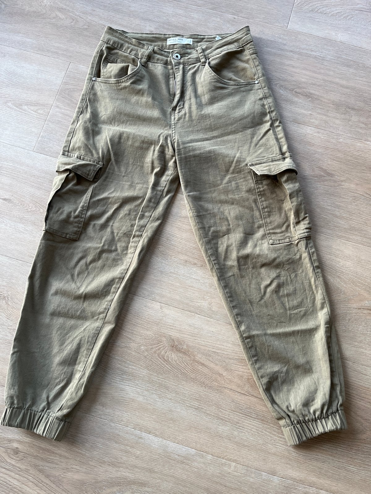 Hello Miss Cargo Broek Maat 40, Maat 42/44 (L), Ophalen of Verzenden, Zo goed als nieuw, Lang