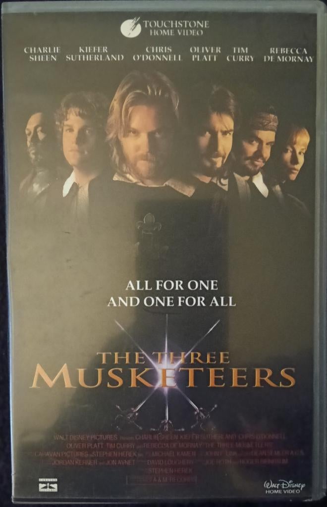 The Three Musketeers vhs, Vanaf 16 jaar, Ophalen of Verzenden, Zo goed als nieuw, Horror