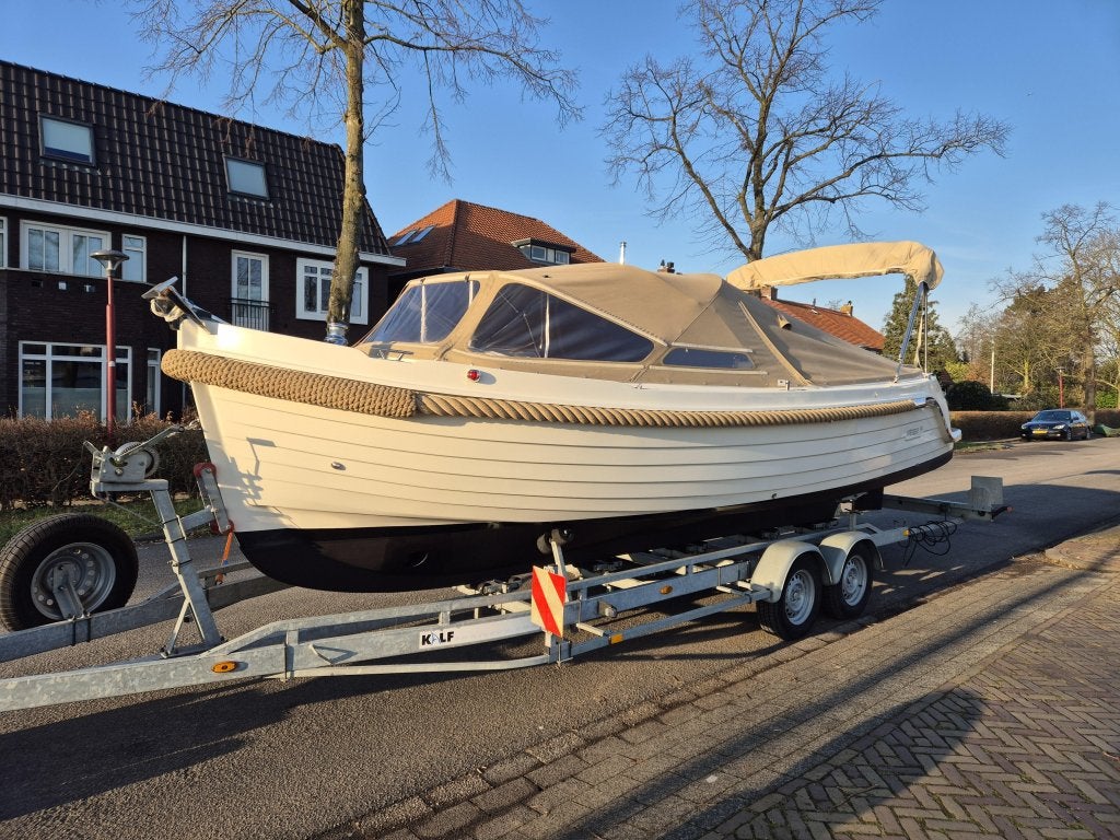Interboat Intender 760 Vetus 52PK 120 uur Vetus boegschroef, Watersport en Boten, Sloepen, Overige typen, Binnenboordmotor, Interboat