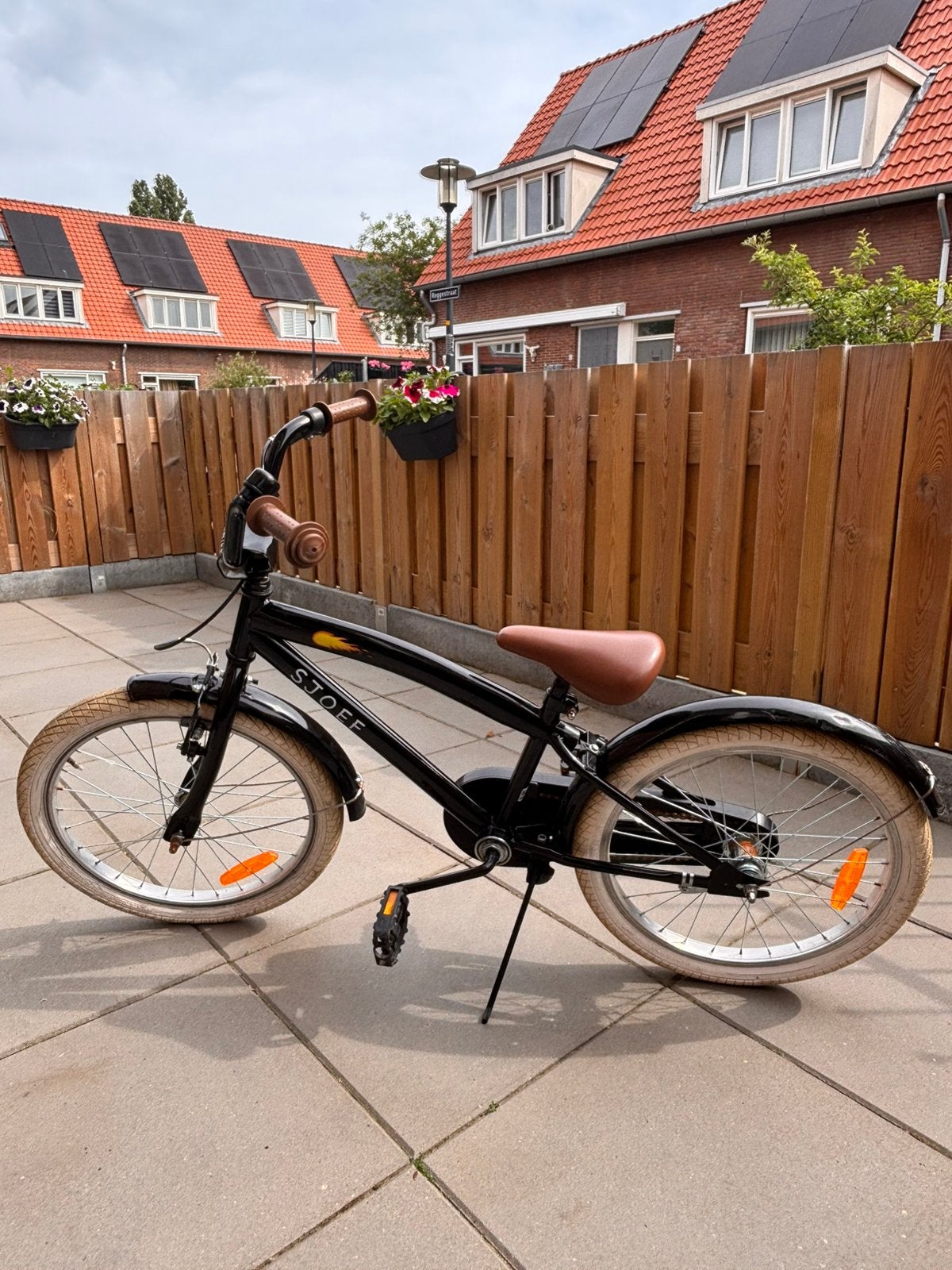 sjoef kinderfiets, Fietsen en Brommers, Fietsen | Jongens, Ophalen, Gebruikt, 20 inch
