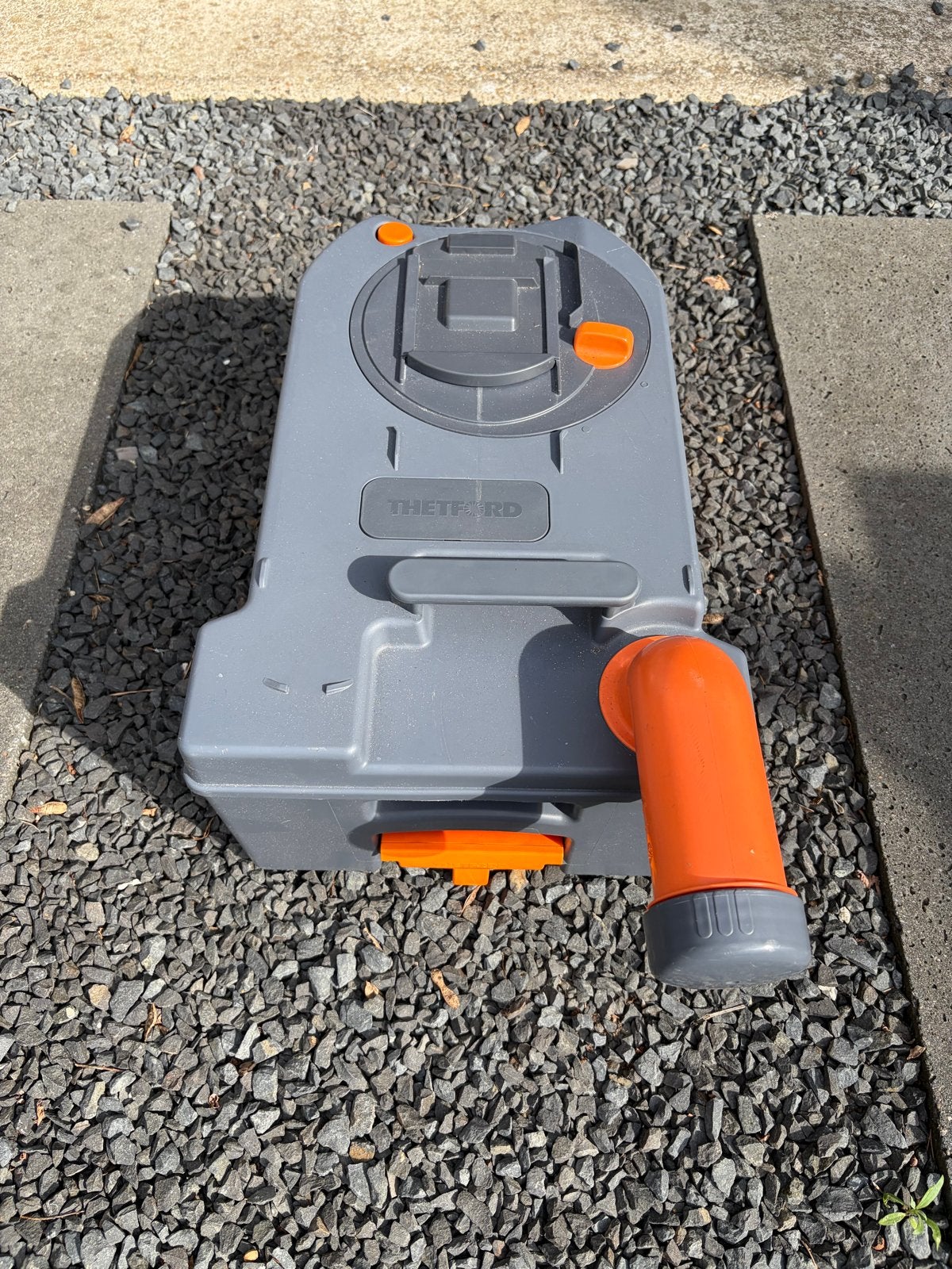 Thetford C250/260 Vuilwatertank Cassette, Ophalen, Gebruikt