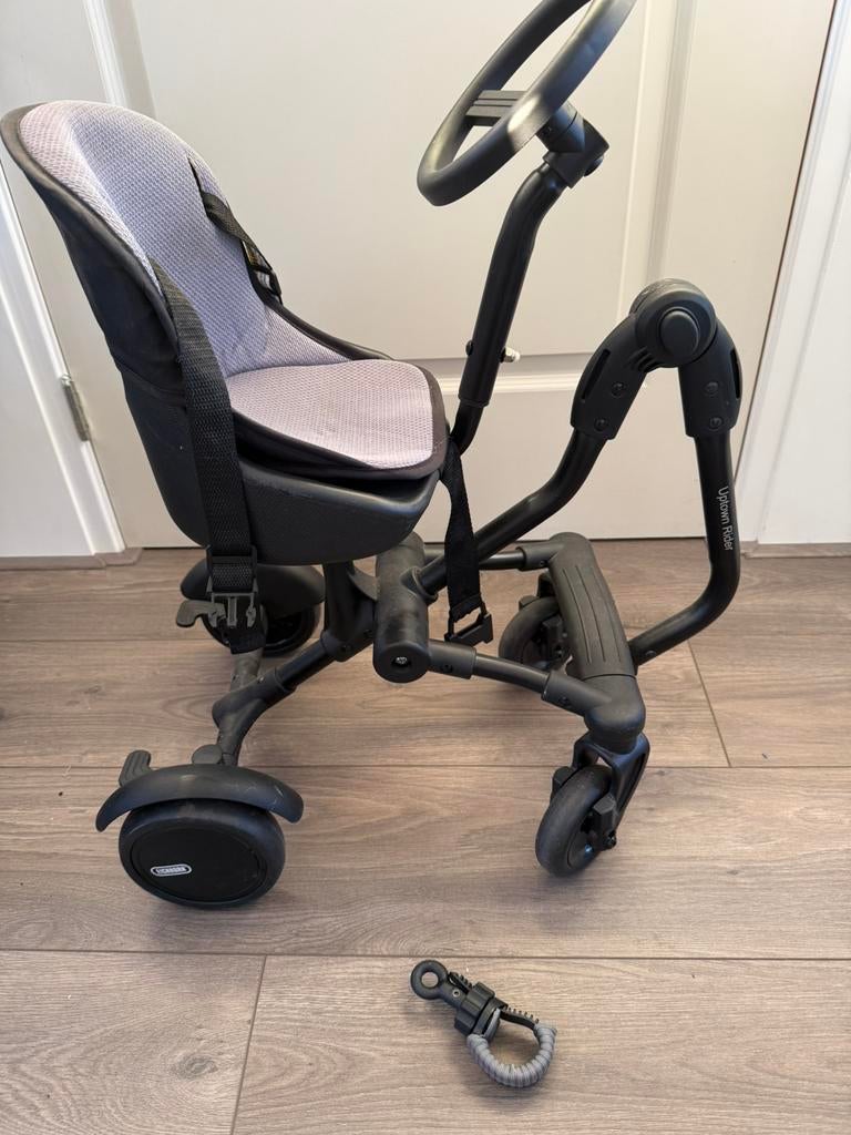 Roma uptown rider 4-wiel met peuterstoel en stuurwiel, Ophalen, Zo goed als nieuw, Overige merken