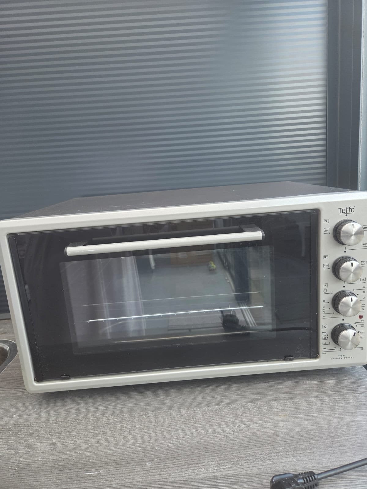 Teffo Mini-oven - Compact en Functioneel, Minder dan 45 cm, Ophalen of Verzenden, Vrijstaand, Mini-oven