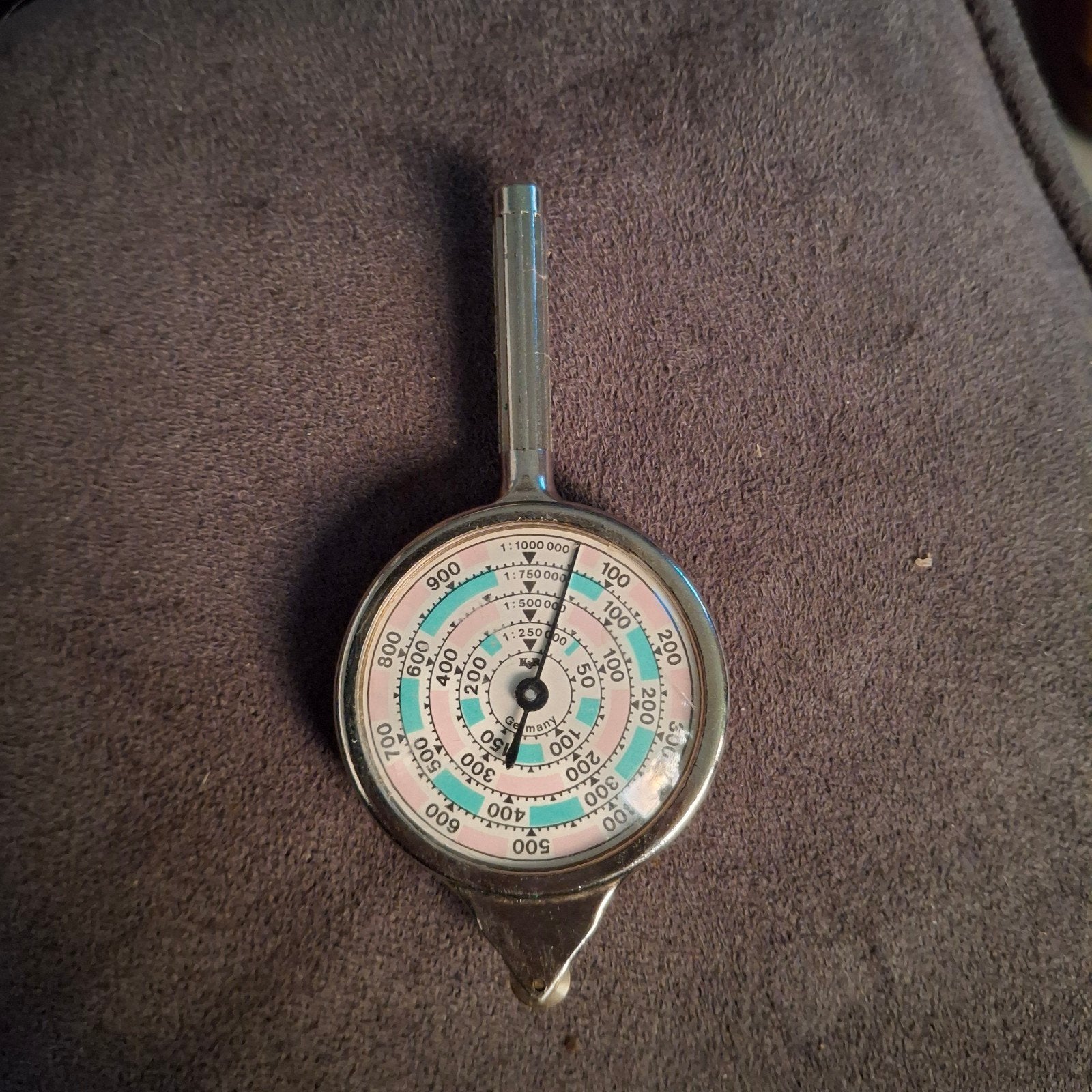 Vintage Kaartlezer / Curvimeter - Afstandsmeter, Antiek en Kunst, Ophalen of Verzenden