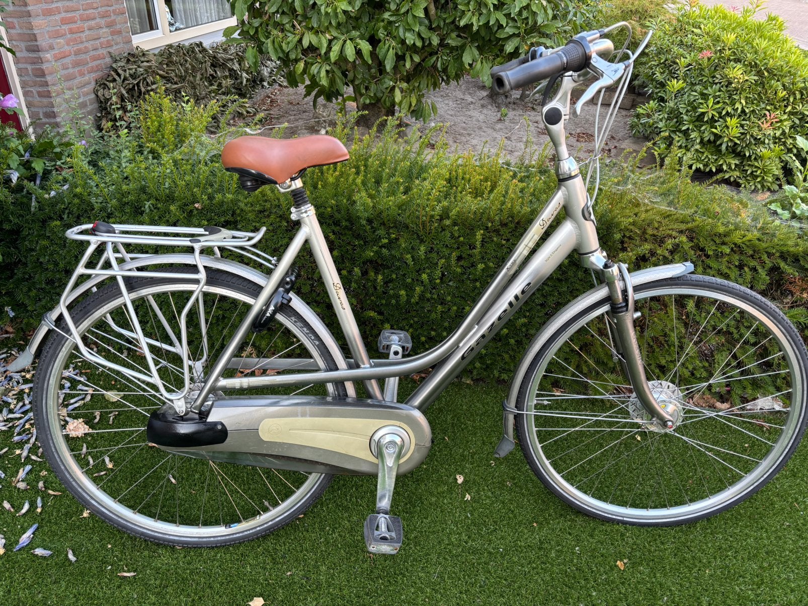 Gazelle Davos Damesfiets izgs, Fietsen en Brommers, 53 tot 56 cm, Ophalen, Gebruikt, Gazelle