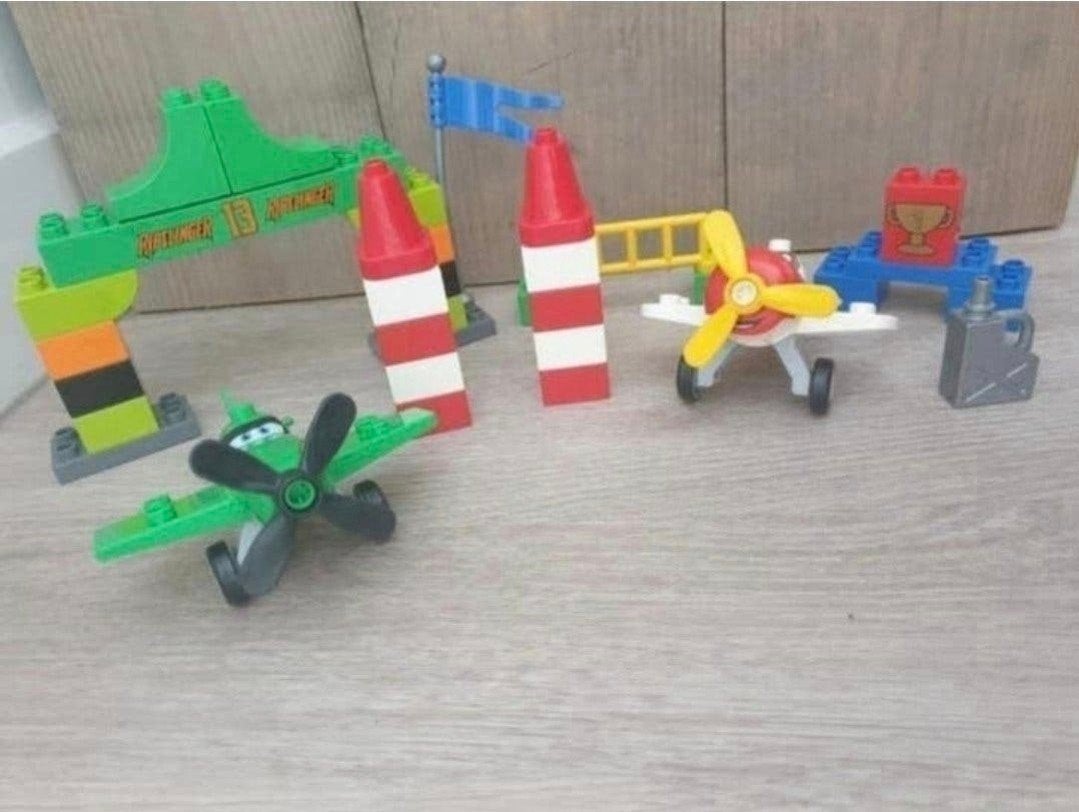 LEGO duplo Planes Ripslingers Luchtrace - 10510, Kinderen en Baby's, Speelgoed | Duplo en Lego, Ophalen of Verzenden, Zo goed als nieuw