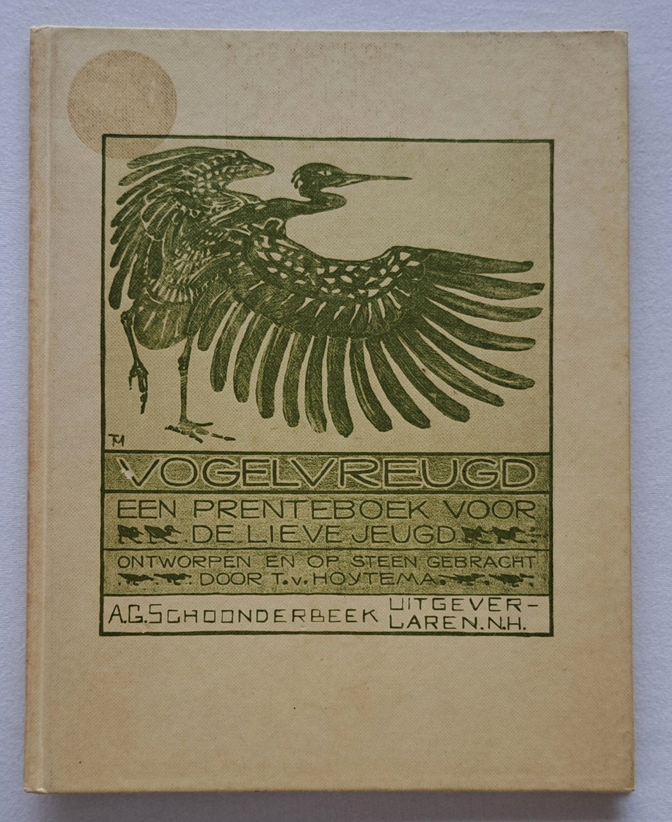 Vogelvreugd door T. v. Hoytema - herdruk - 36 litho's - 1982, Boeken, T. v. Hoytema, Ophalen of Verzenden, Zo goed als nieuw, Schilder- en Tekenkunst